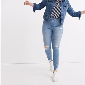 NEW Madewell 9” High Waisted Skinny Jeans